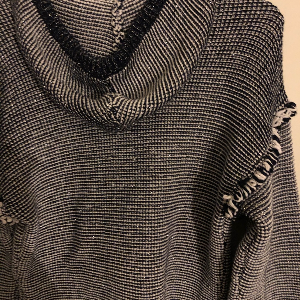 Sweater with a hood